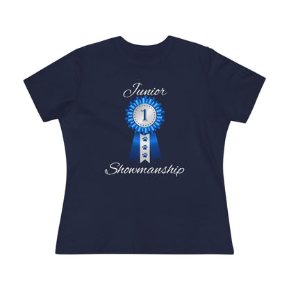 Junior Showmanship Women's Short Sleeve Crewneck Tee
