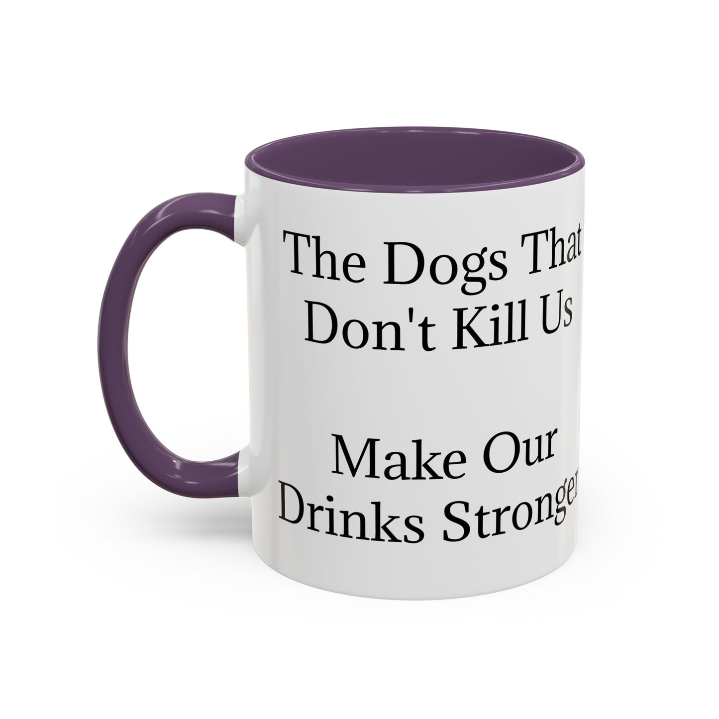 Drinks Stronger 2-Tone Coffee Mug