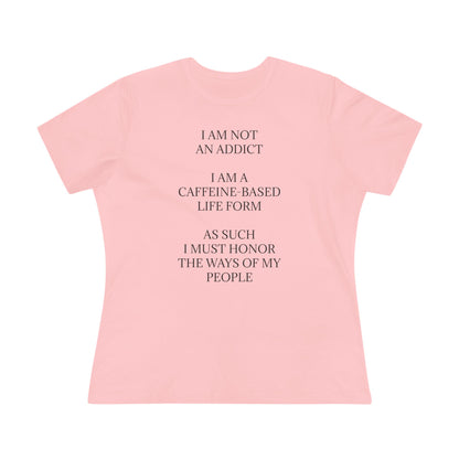 Not An Addict Women's Short Sleeve Crewneck Tee