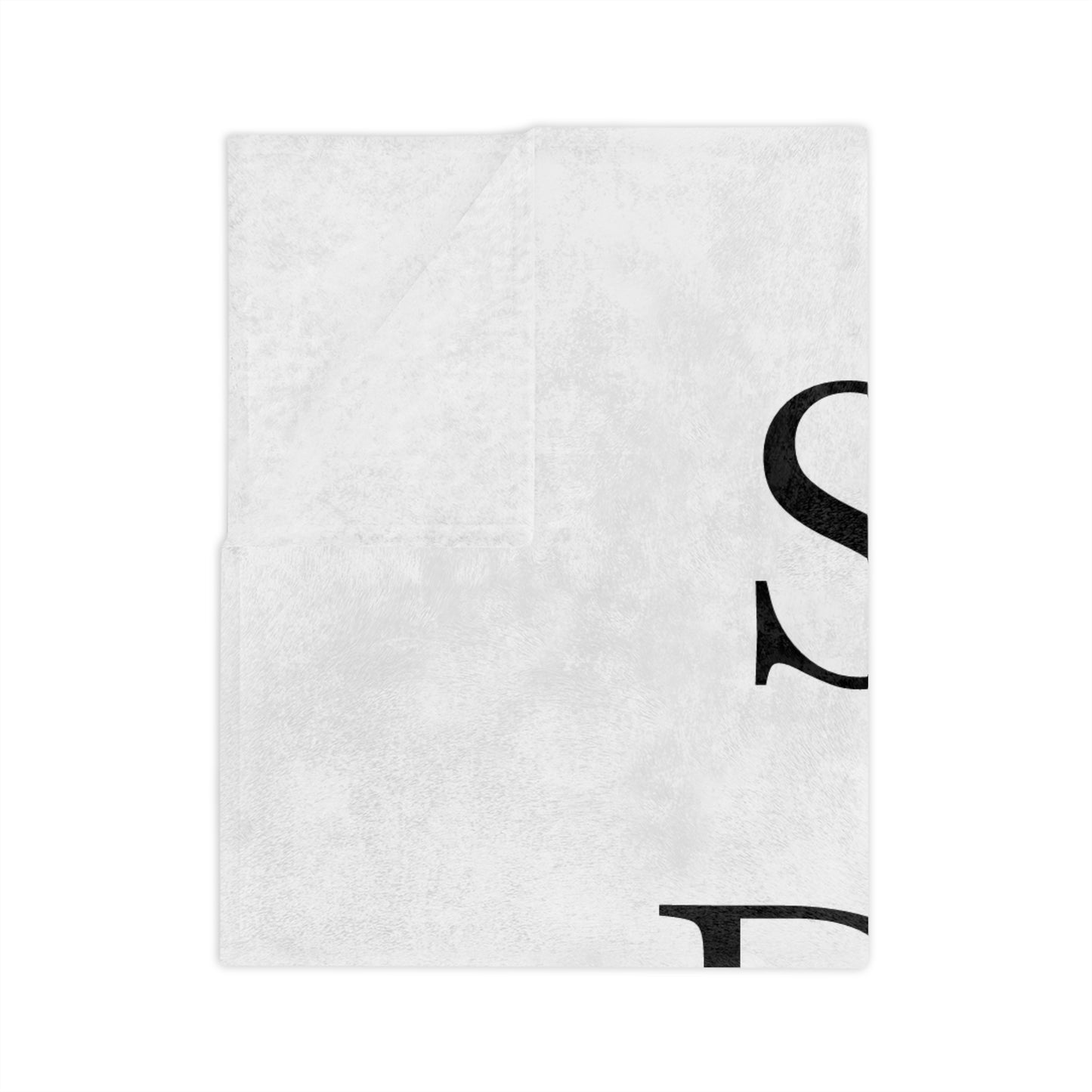 Size Does Matter Velveteen Microfiber Blanket