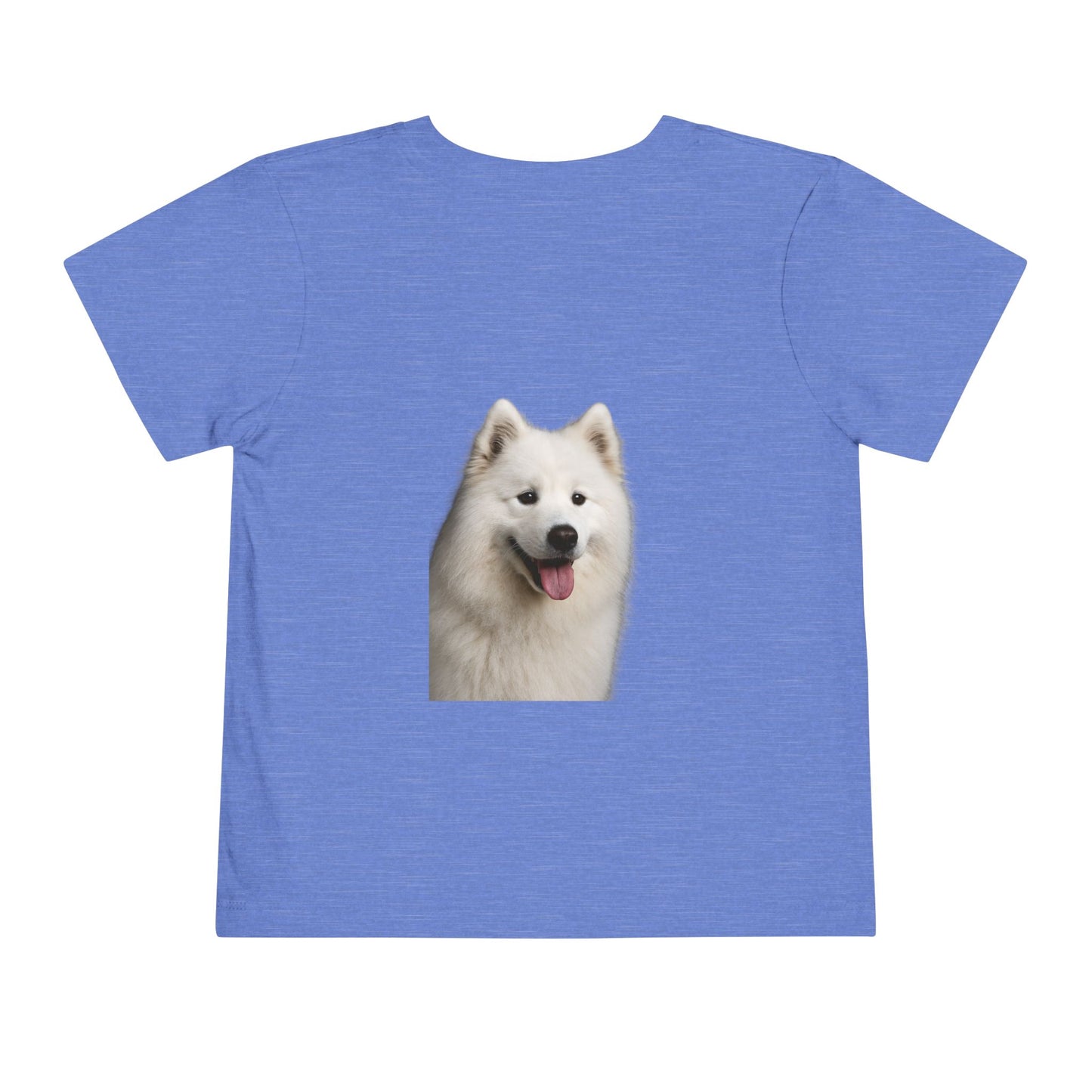 Samoyed Head Toddler Unisex Short Sleeve Crewneck Tee
