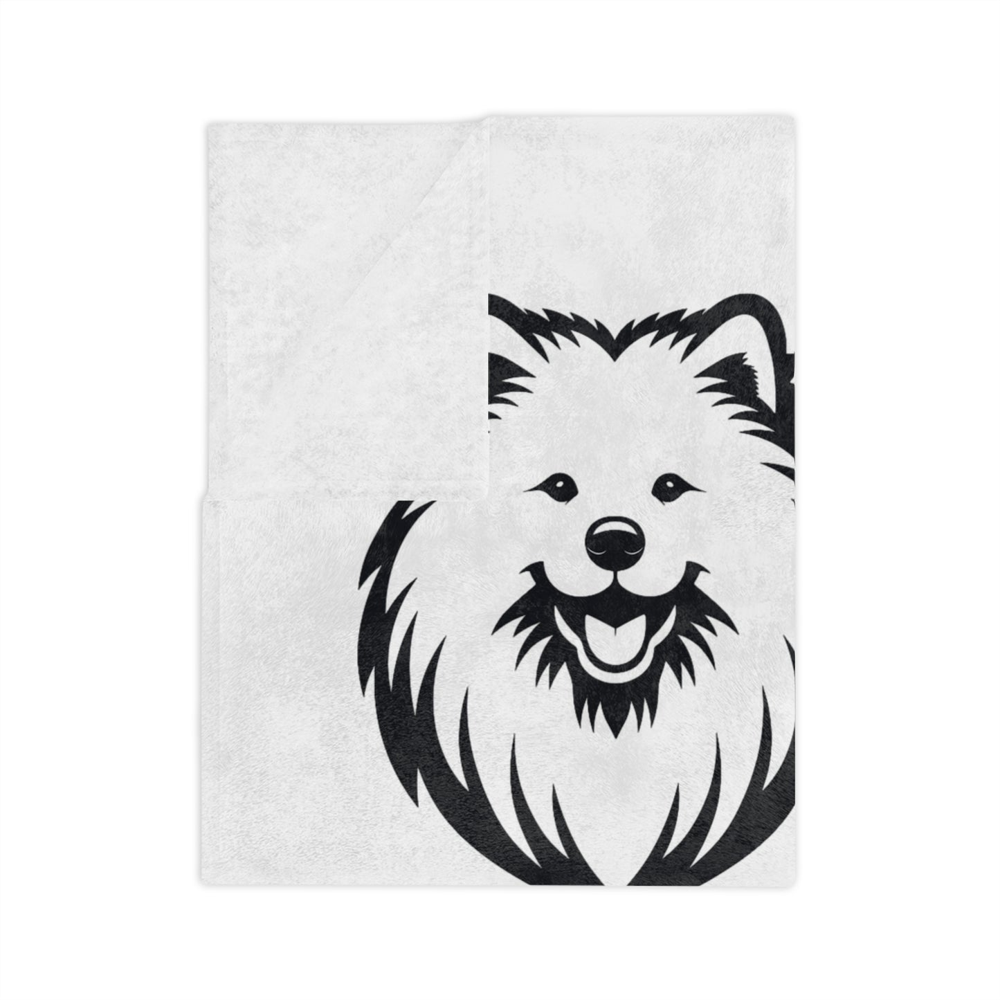 Sammy Smile Velveteen Microfiber Blanket