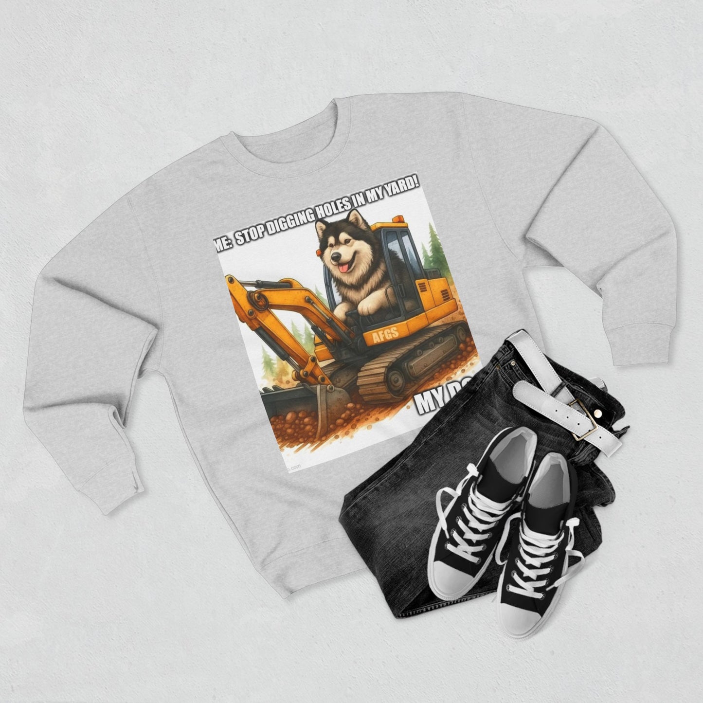 Digmaster 2000 Unisex Crewneck Sweatshirt