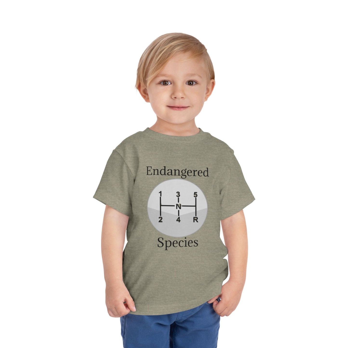 Endangered Species Toddler Unisex Short Sleeve Crewneck Tee