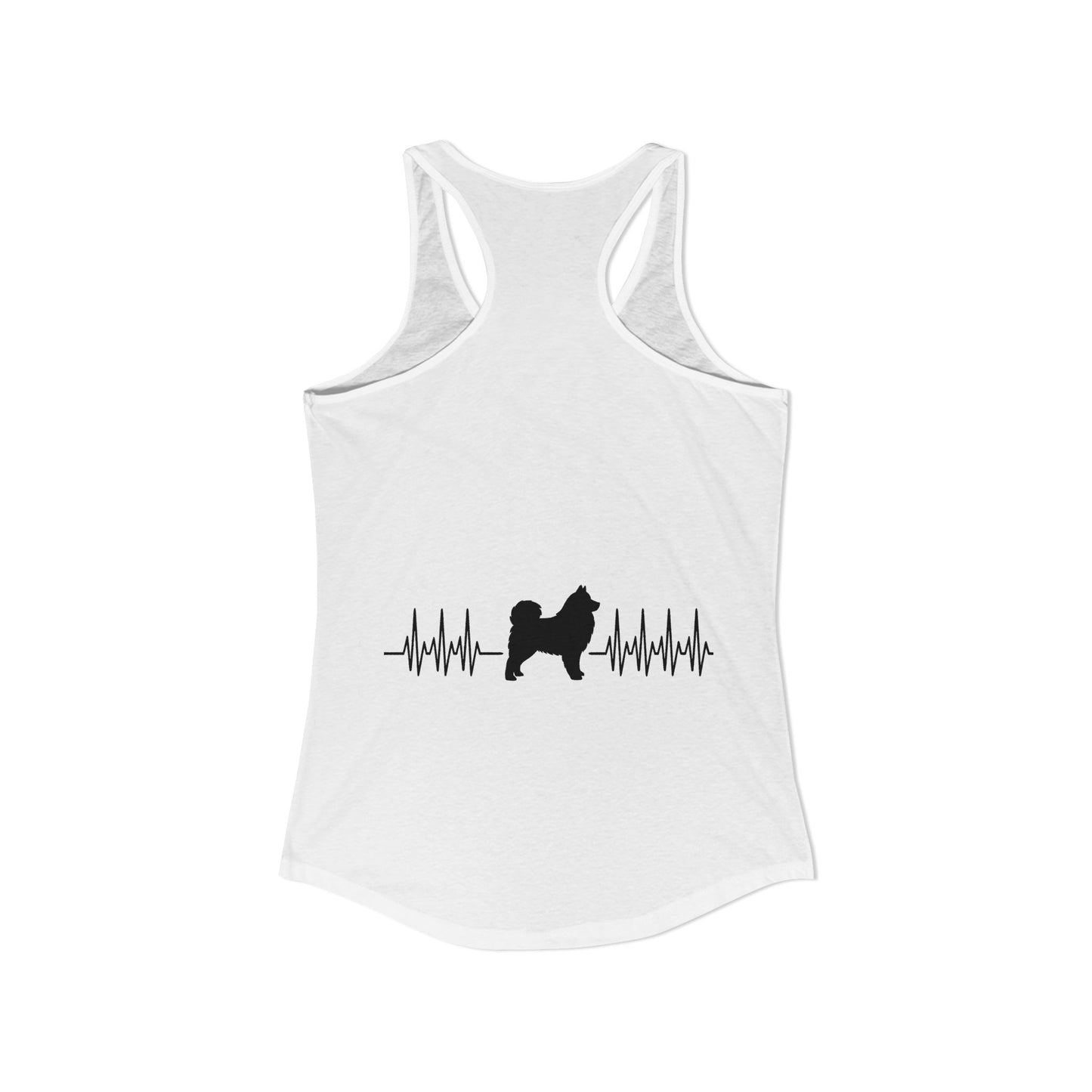 My Heart Beats For Samoyeds Women's Racerback Tank