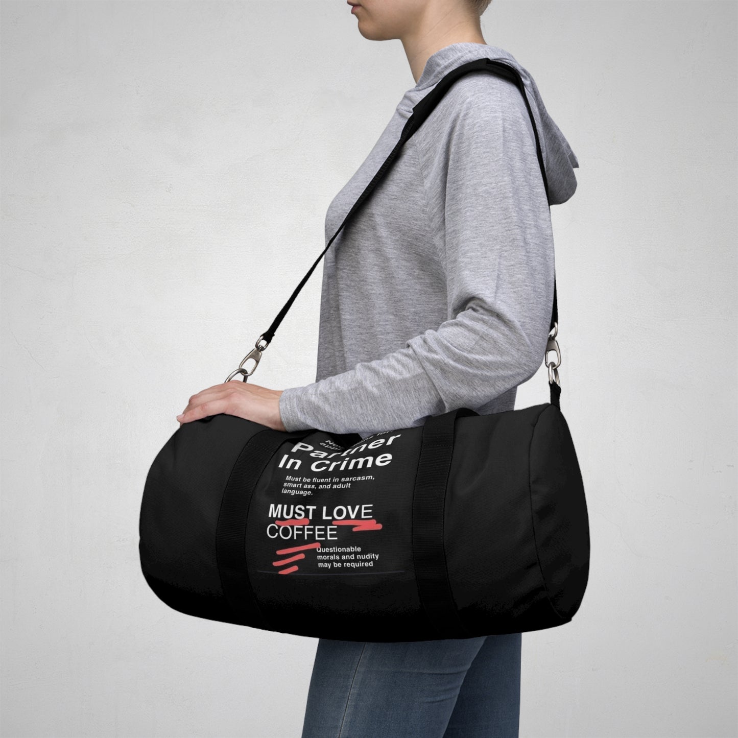 Partner In Crime Duffel Bag