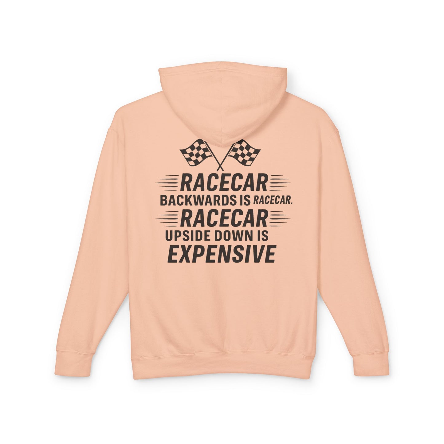 Racecar Backwards Unisex Lightweight Hoodie