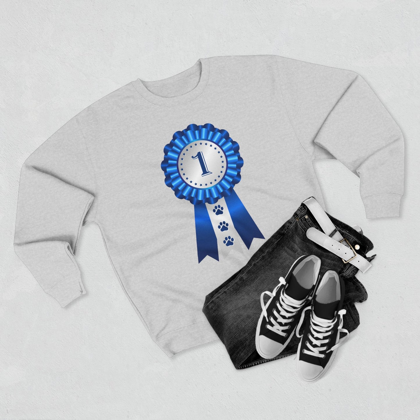 Show Ribbon Unisex Crewneck Sweatshirt
