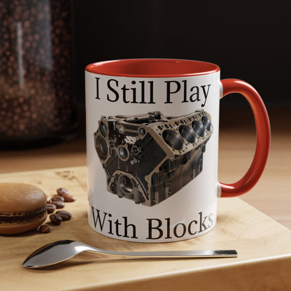 Play With Blocks 2-Tone Coffee Mug