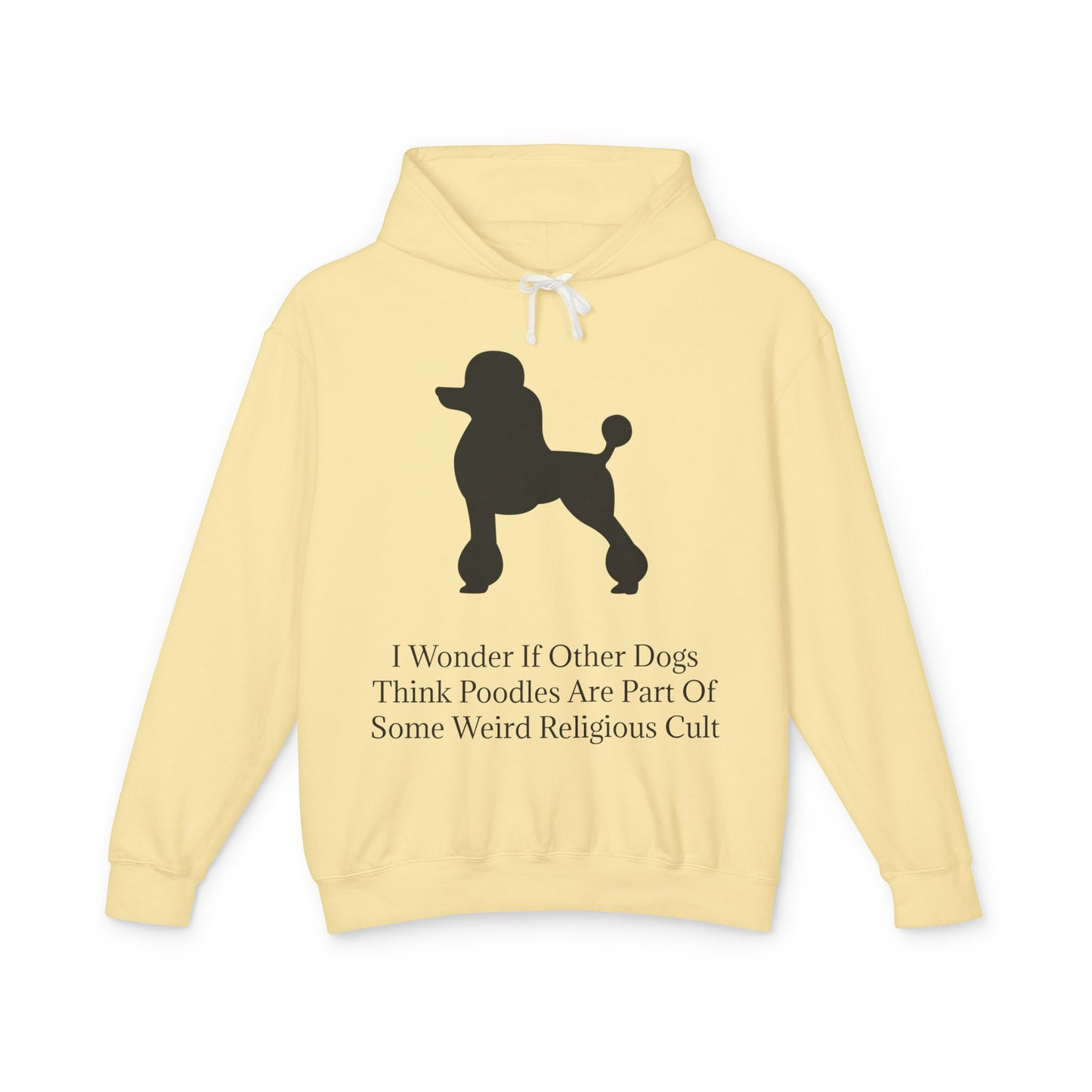 I Wonder Unisex Lightweight Hoodie