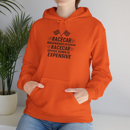 Racecar Backwards Unisex Hoodie