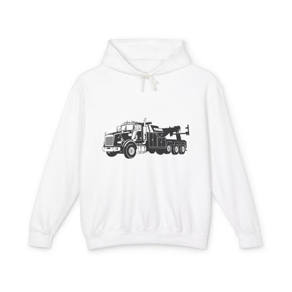 Heavy Tow Truck Unisex Lightweight Hoodie