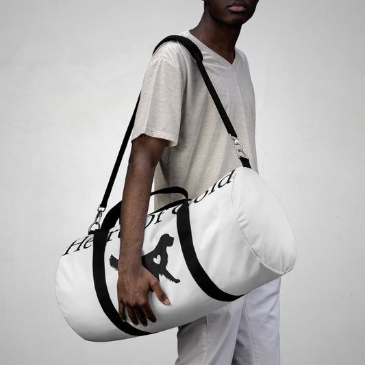 Heart Of Gold Duffel Bag
