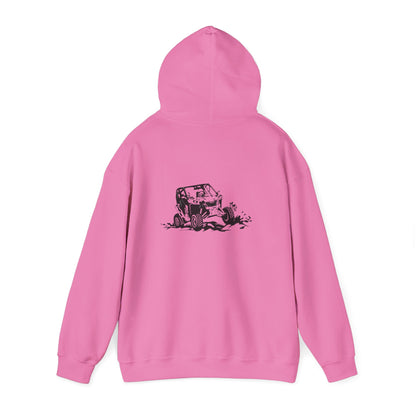 Slingin' Mud Side By Side Unisex Hoodie