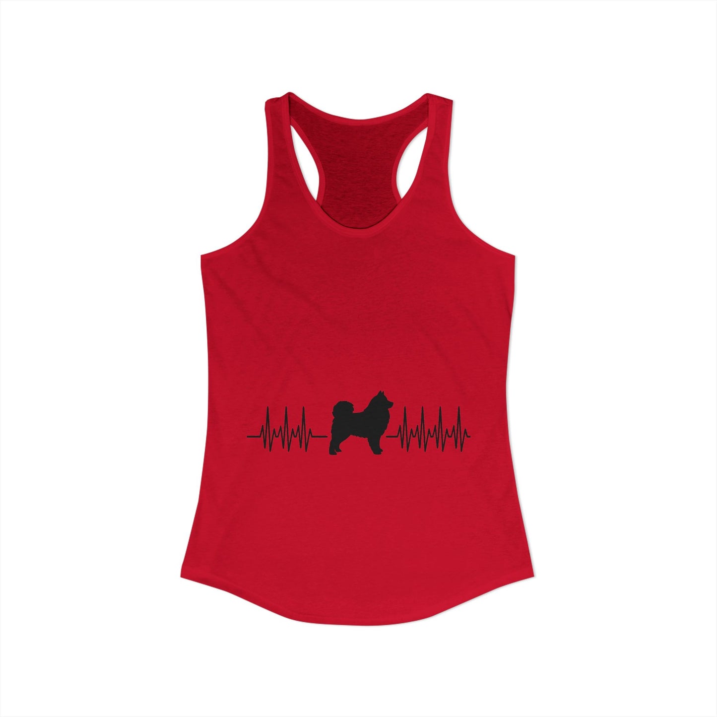 My Heart Beats For Samoyeds Women's Racerback Tank