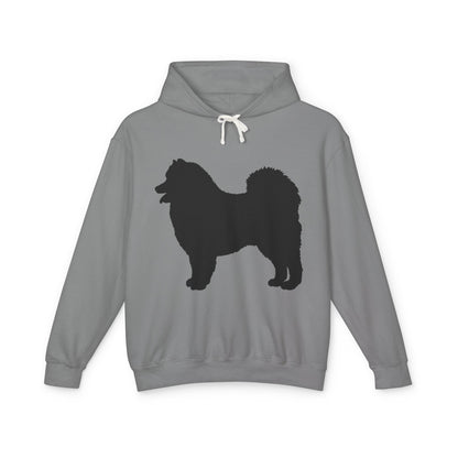 Samoyed Silhouette Unisex Lightweight Hoodie