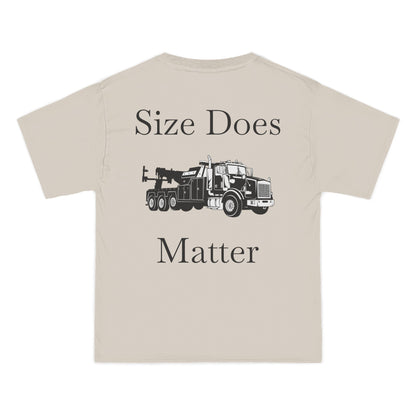Size Does Matter Men's Short-Sleeve Crewneck Tee