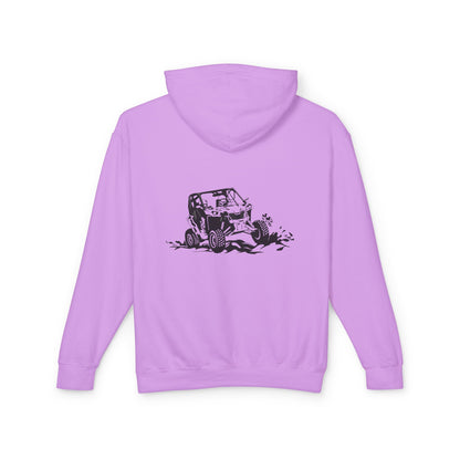 Slingin' Mud Side By Side Unisex Lightweight Hoodie