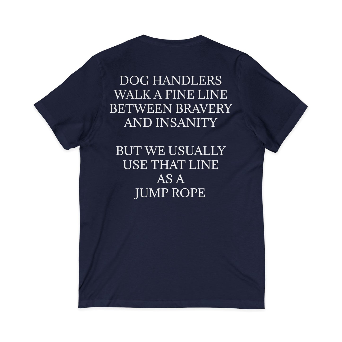 Jump Rope Unisex Short Sleeve V-Neck Tee