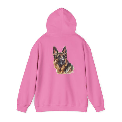German Shepherd Head Unisex Hoodie