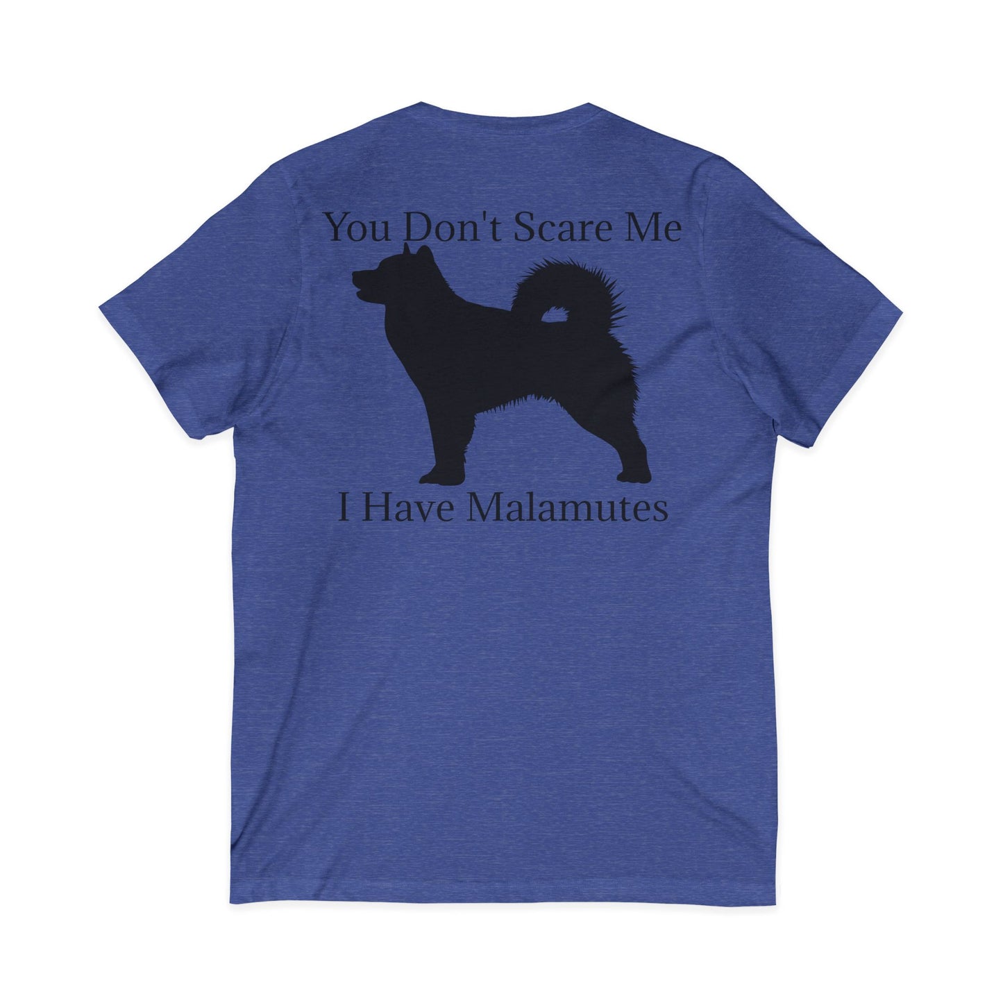 You Don't Scare Me Unisex Short Sleeve V-Neck Tee