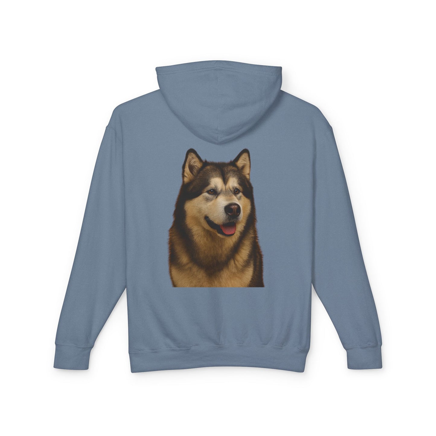 Malamute Head Unisex Lightweight Hoodie