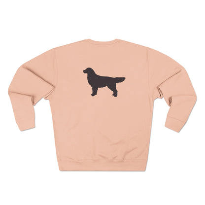 Golden Silhouette Unisex Crewneck Sweatshirt
