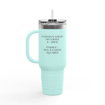 Einstein's Theory Of Coffee Insulated Travel Mug
