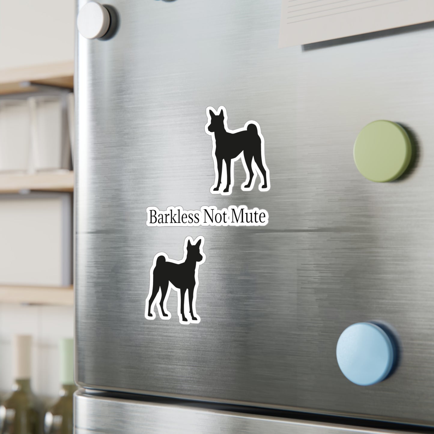 Barkless Not Mute Vinyl Decal