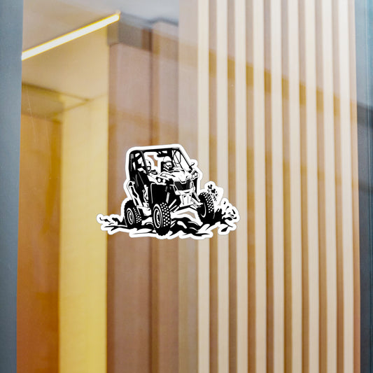 Slingin' Mud Side By Side Vinyl Decal