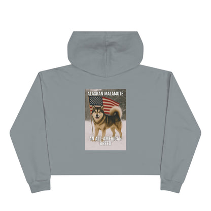All-American Breed Women's Crop Hoodie
