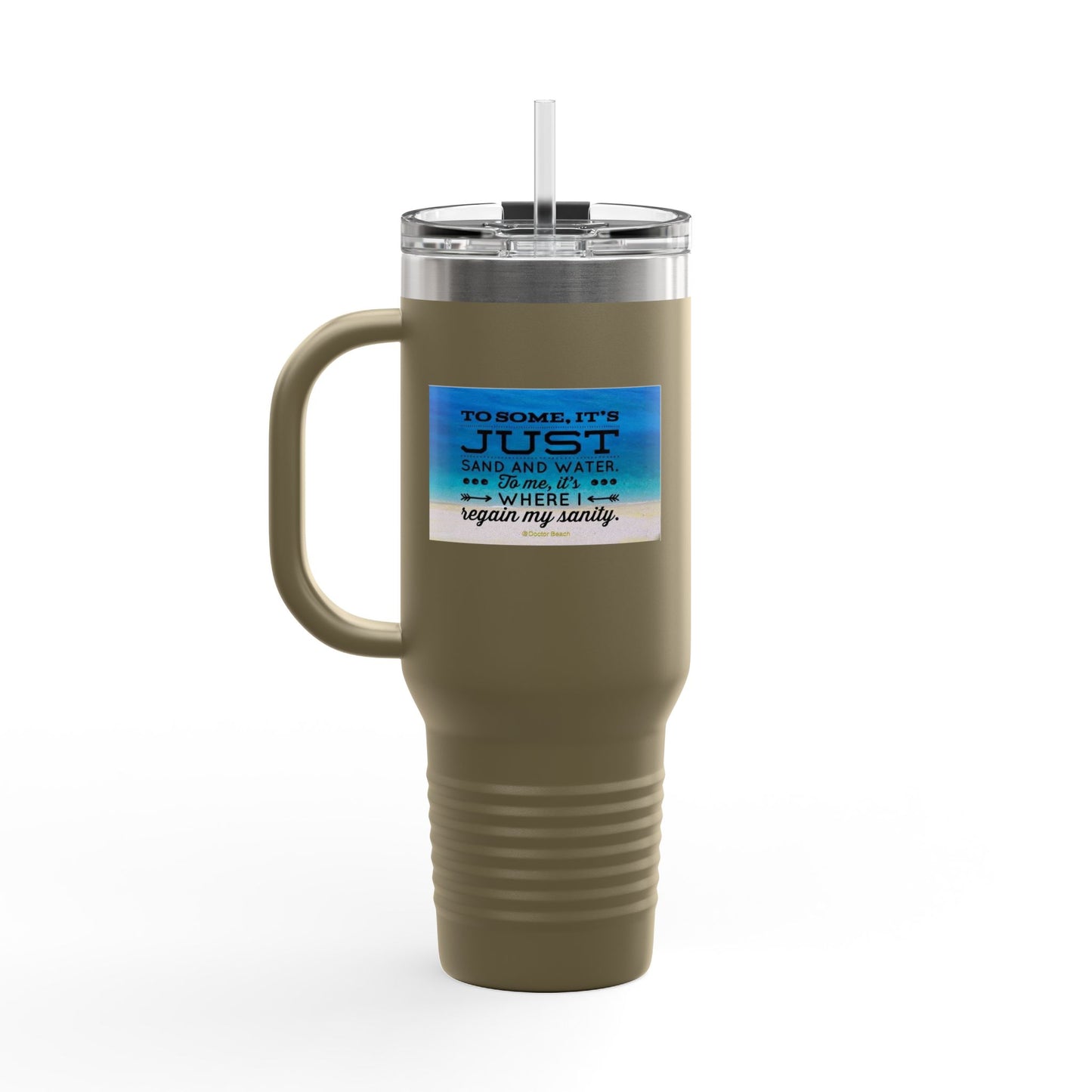 Dr. Beach Insulated Travel Mug
