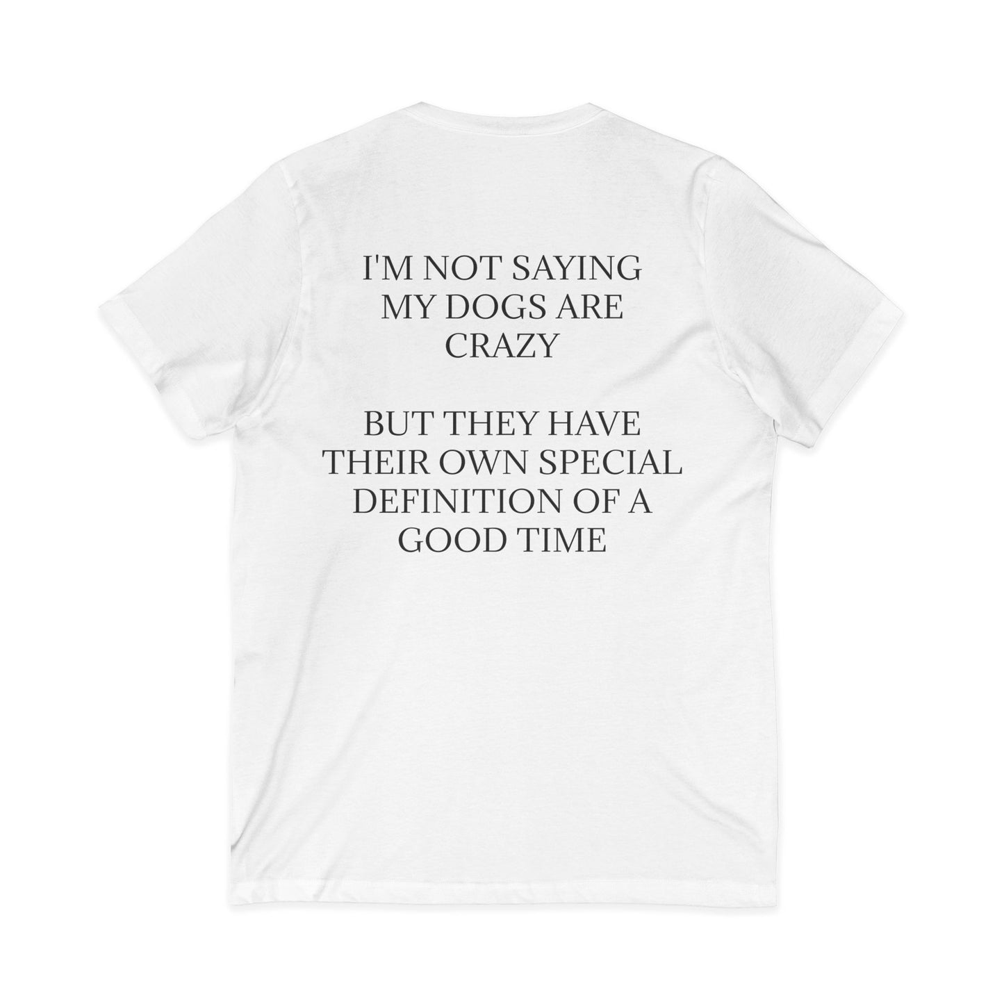 Special Definition Unisex Short Sleeve V-Neck Tee