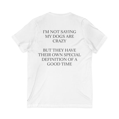 Special Definition Unisex Short Sleeve V-Neck Tee