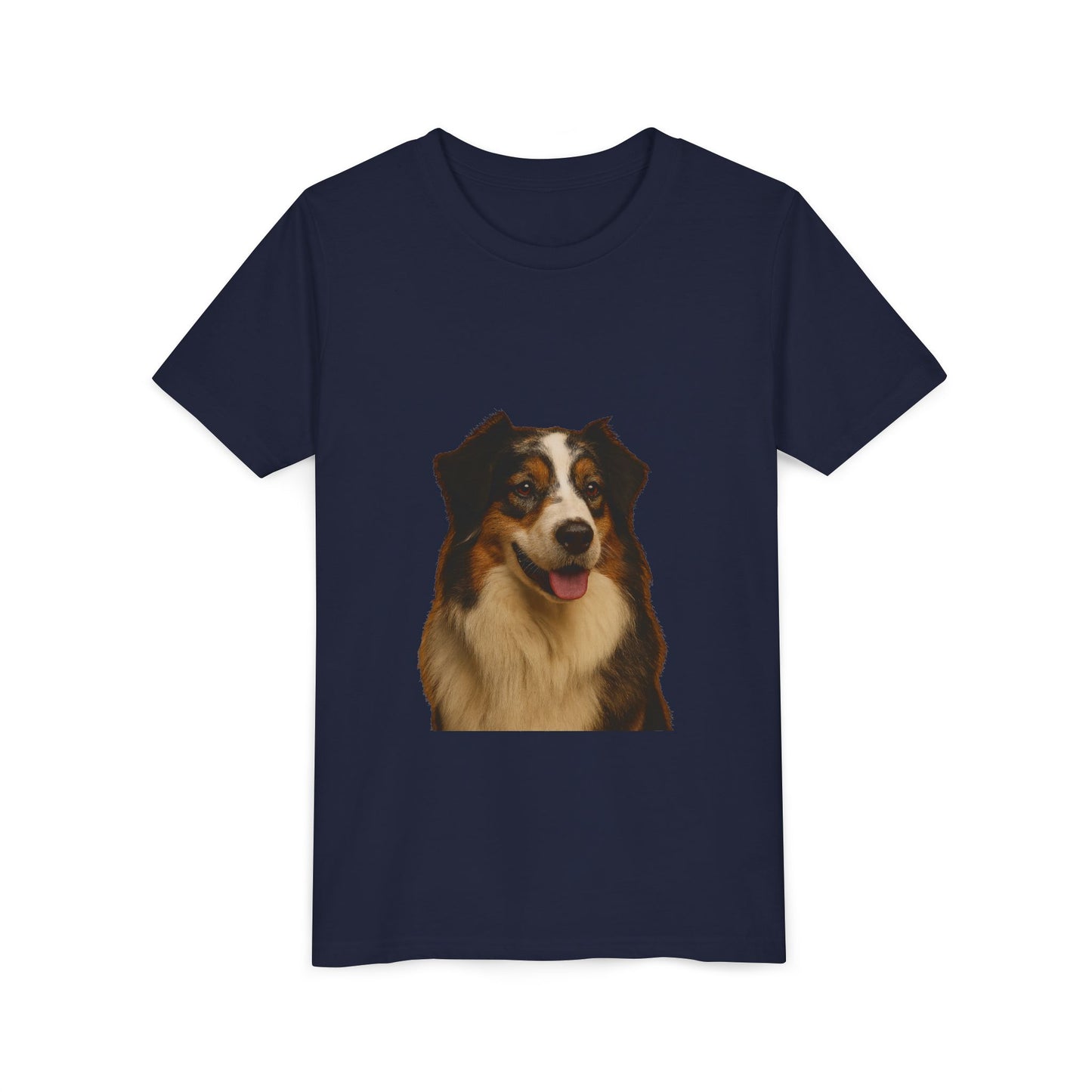 Aussie Head Youth Unisex Short Sleeve Crewneck Tee