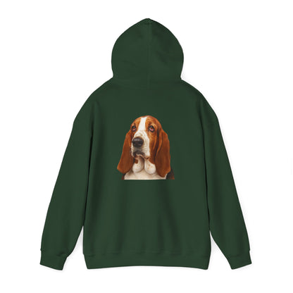 Basset Head Unisex Hoodie