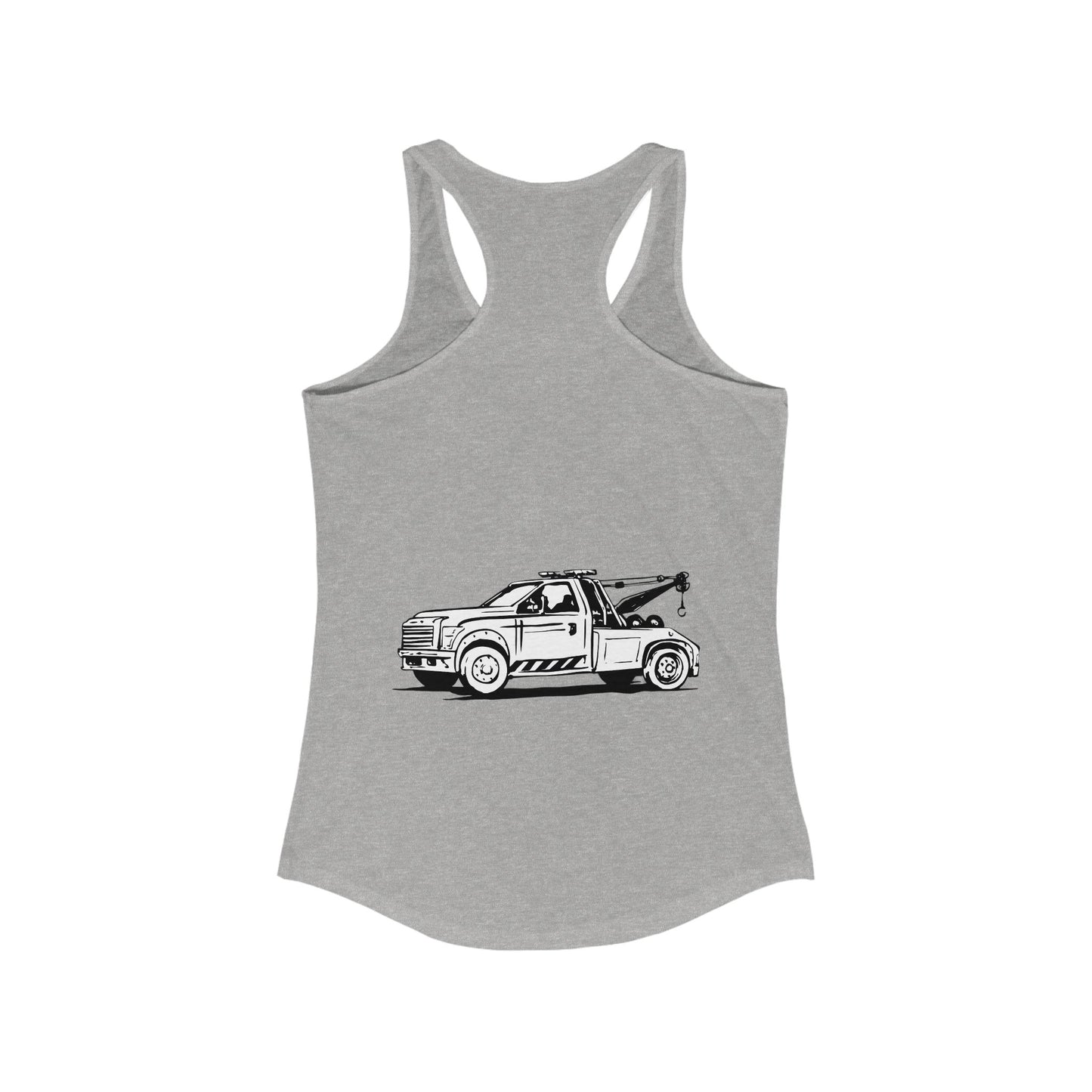 Wheel Lift Tow Truck Women's Racerback Tank