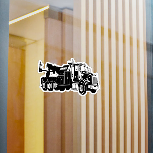 Heavy Tow Truck Vinyl Decal
