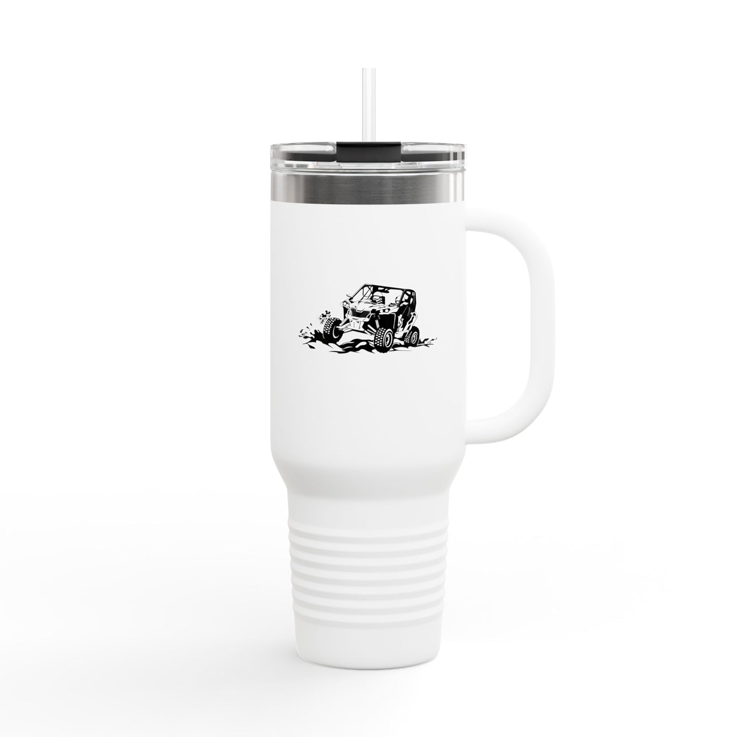 Slinging Mud Side By Side Insulated Travel Mug