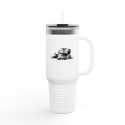 Slinging Mud Side By Side Insulated Travel Mug