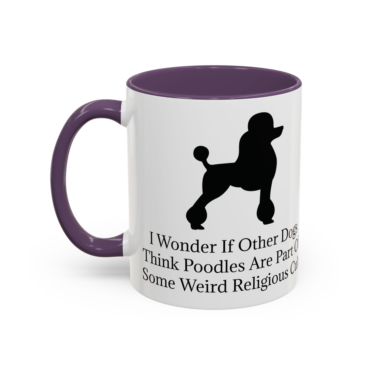I Wonder 2-Tone Coffee Mug