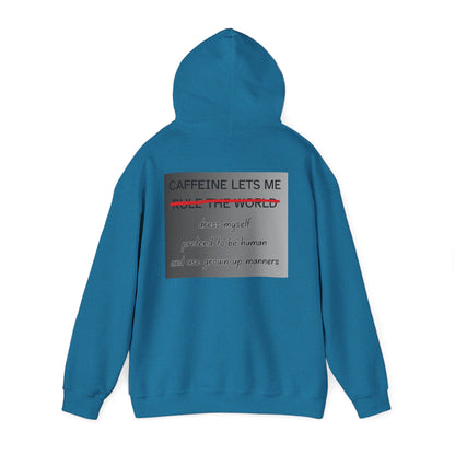Caffeine Lets Me Unisex Hoodie
