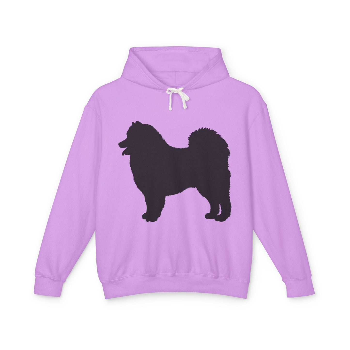 Samoyed Silhouette Unisex Lightweight Hoodie