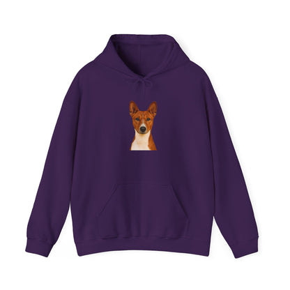 Basenji Head Unisex Hoodie