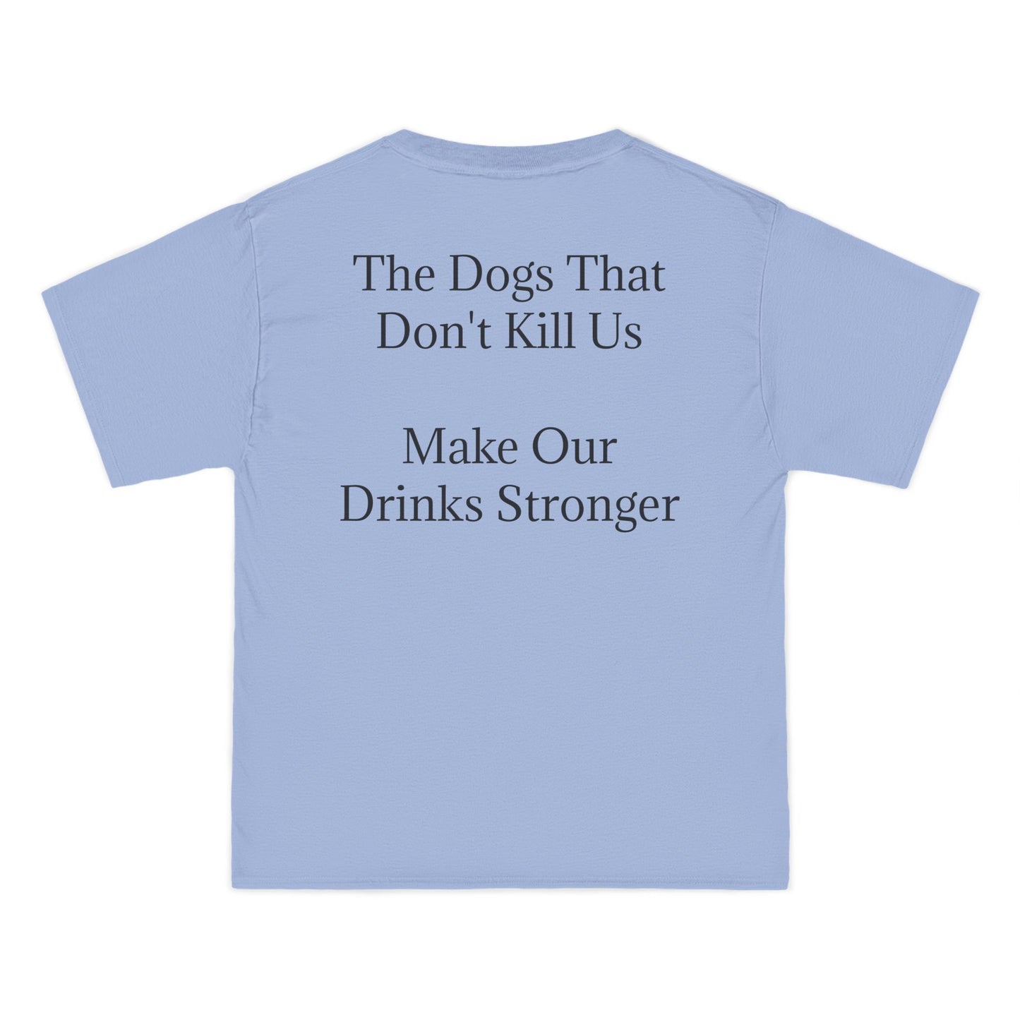 Drinks Stronger Men's Short-Sleeve Crewneck Tee