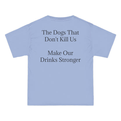 Drinks Stronger Men's Short-Sleeve Crewneck Tee