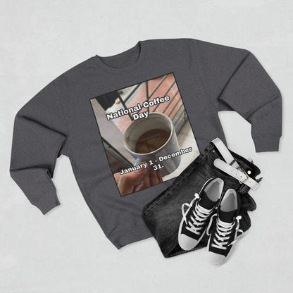 National Coffee Day Unisex Crewneck Sweatshirt