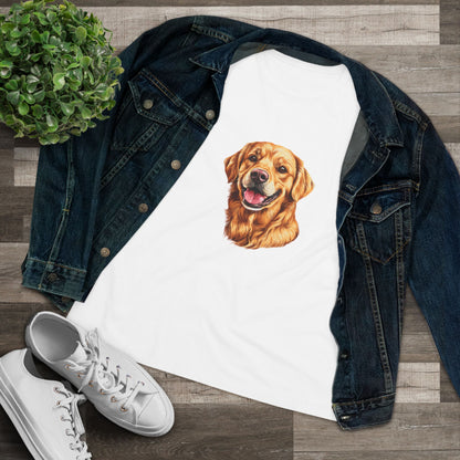 Golden Head Women's Short Sleeve Crewneck Tee