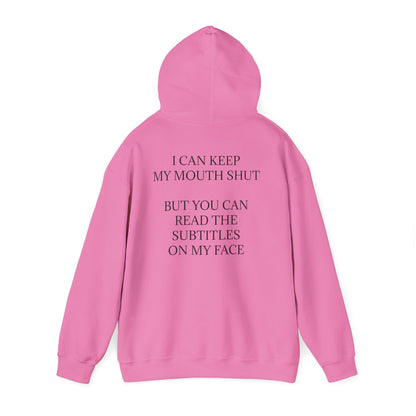 Subtitles Unisex Hoodie