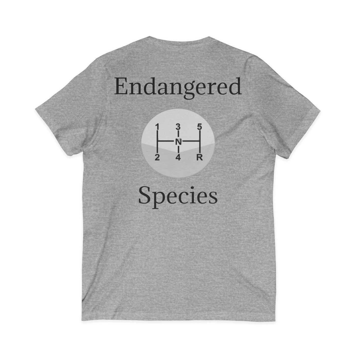 Endangered Species Unisex Short Sleeve V-Neck Tee